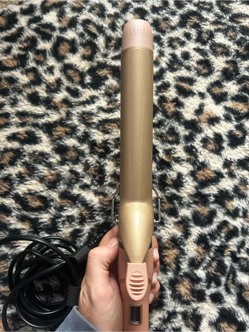JZ Styles The J Wave 1 1/4” Curling Iron Rose Gold Long Barrel